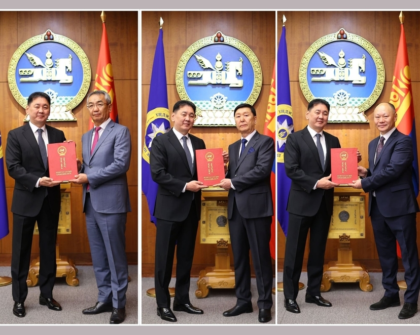 Элчин сайд нарт Итгэмжлэх жуух бичгийг нь гардууллаа