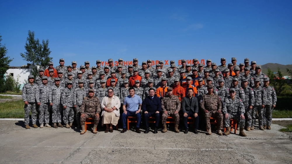 Монгол улсын ерөнхий сайд Г.Занданшатар үндэсний аврах бригадын үйл ажиллагаатай танилцлаа