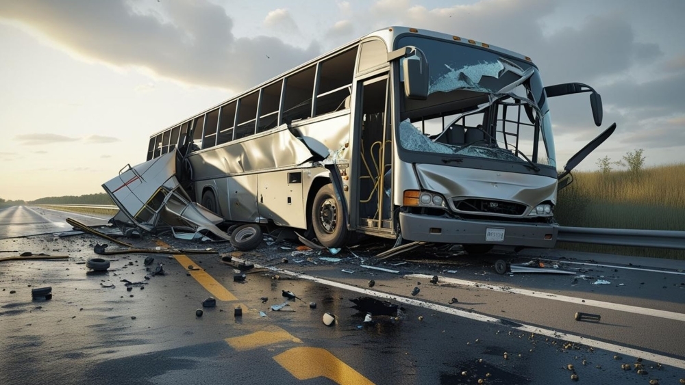 Цагаачдыг тээвэрлэж явсан автобус осолдож, 73 хүн амиа алдав