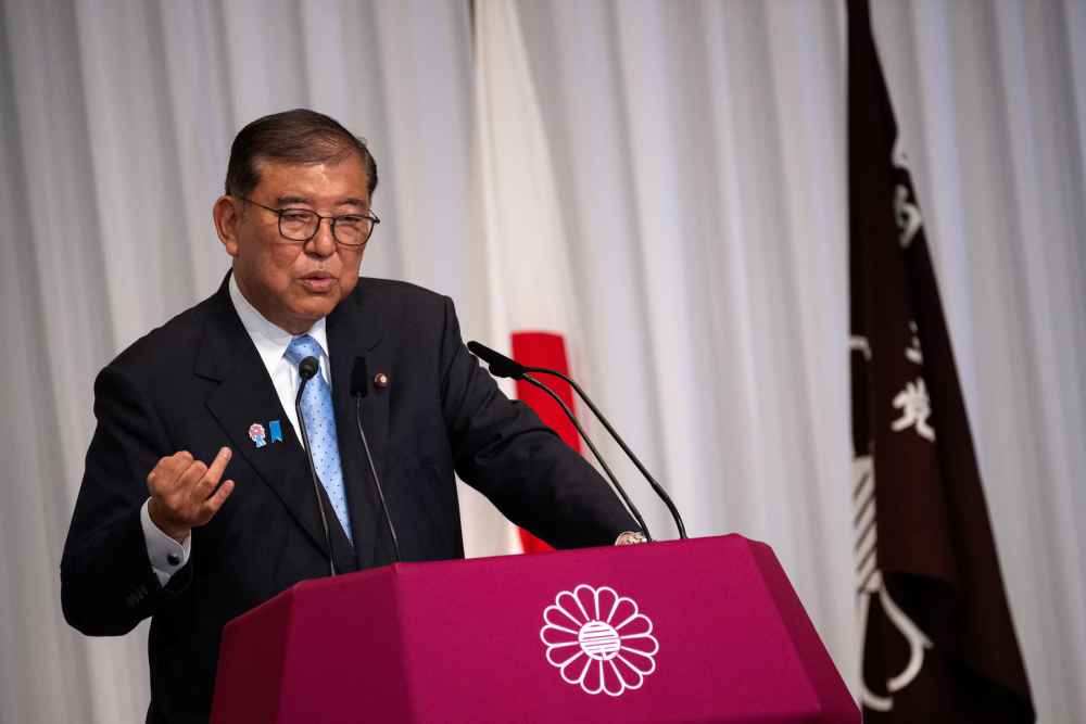 Японы Ерөнхий сайд Ишиба Шигэрү ажлаа өгөхөө мэдэгдлээ