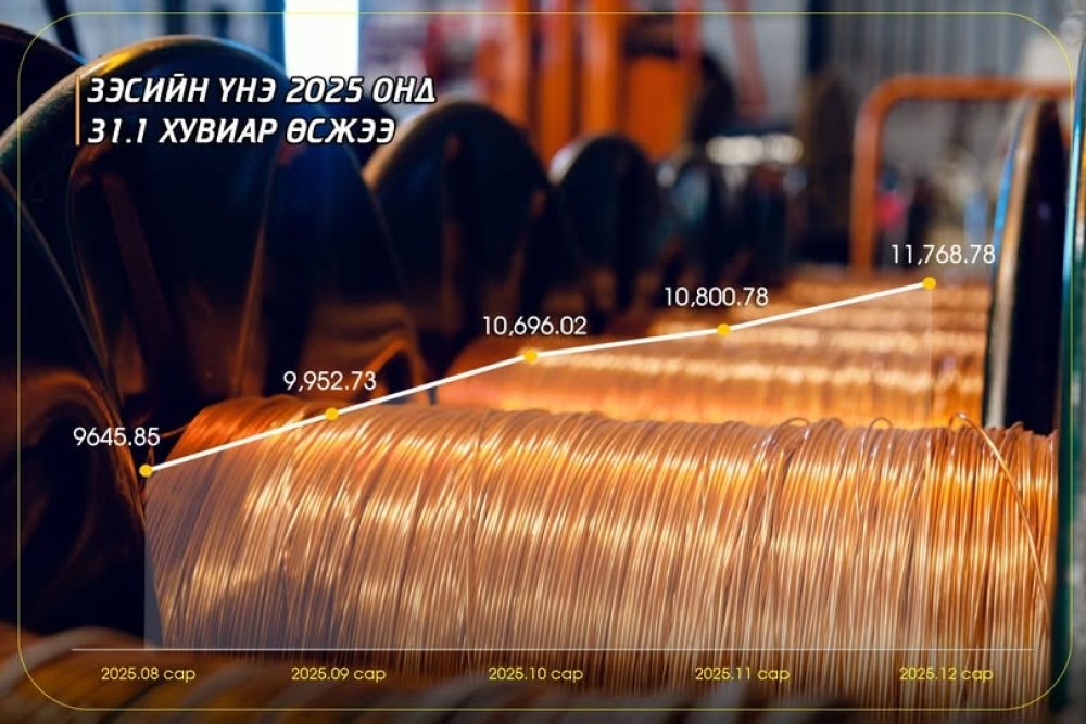 ЗЭСИЙН ҮНЭ 2025 ОНД 31.1 ХУВИАР ӨСЖЭЭ