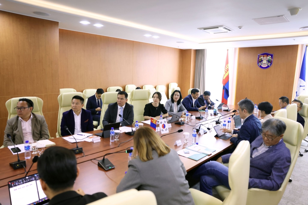 Хүннү хотын төлөвлөлтийн талаар БНСУ-ын талтай санал солилцлоо